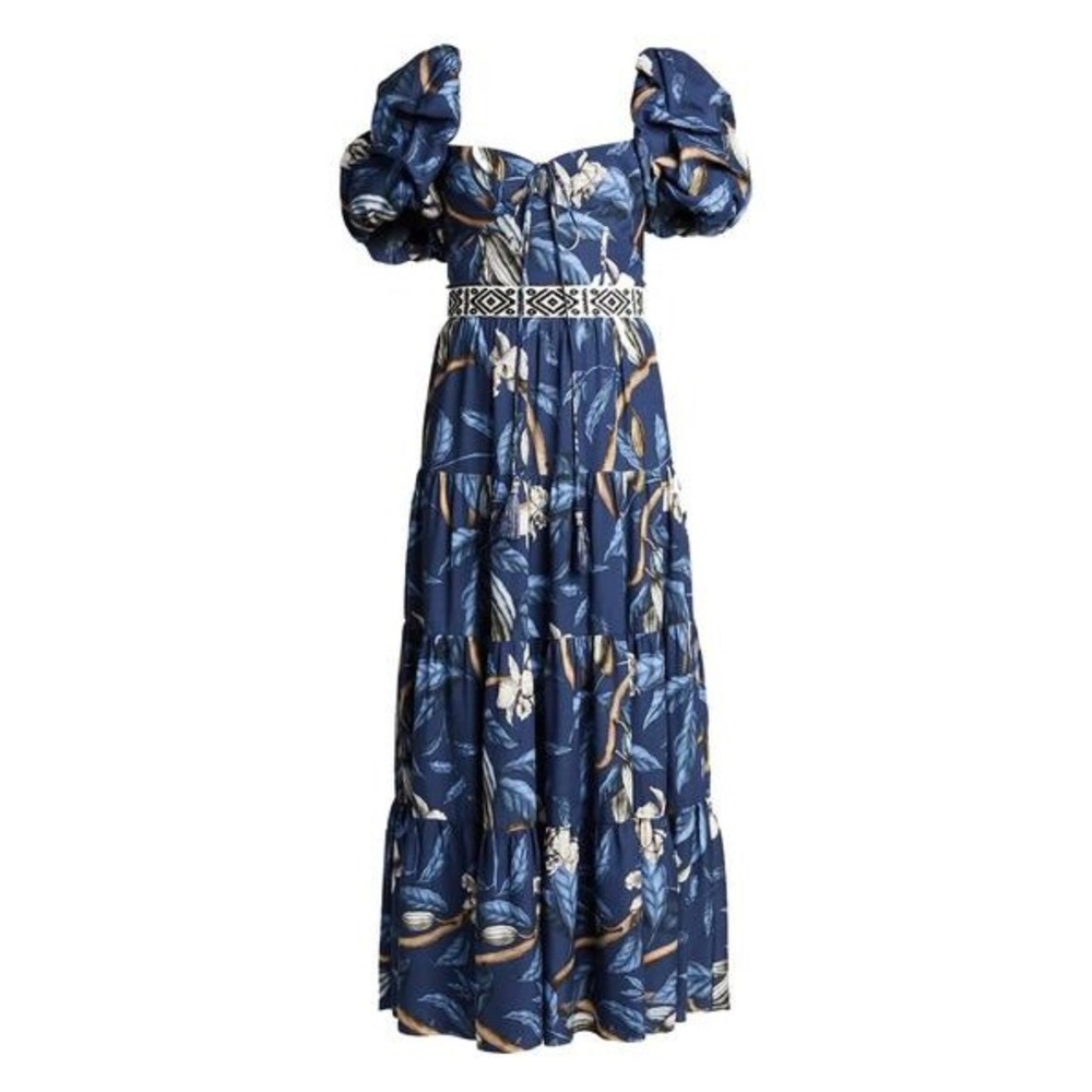 NEW Johanna Ortiz Botanical Heritage Dress 10 - Picture 9 of 17